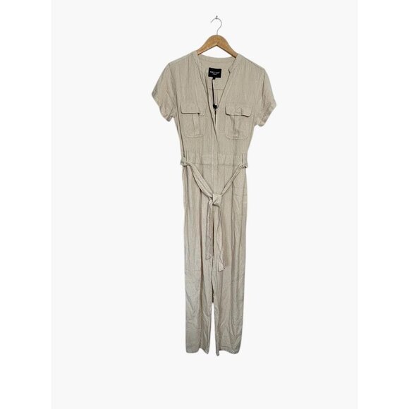 Velvet Heart Greyson Lightweight Jumpsuit in Wheat - Sz S - NWT - Picture 2 of 8